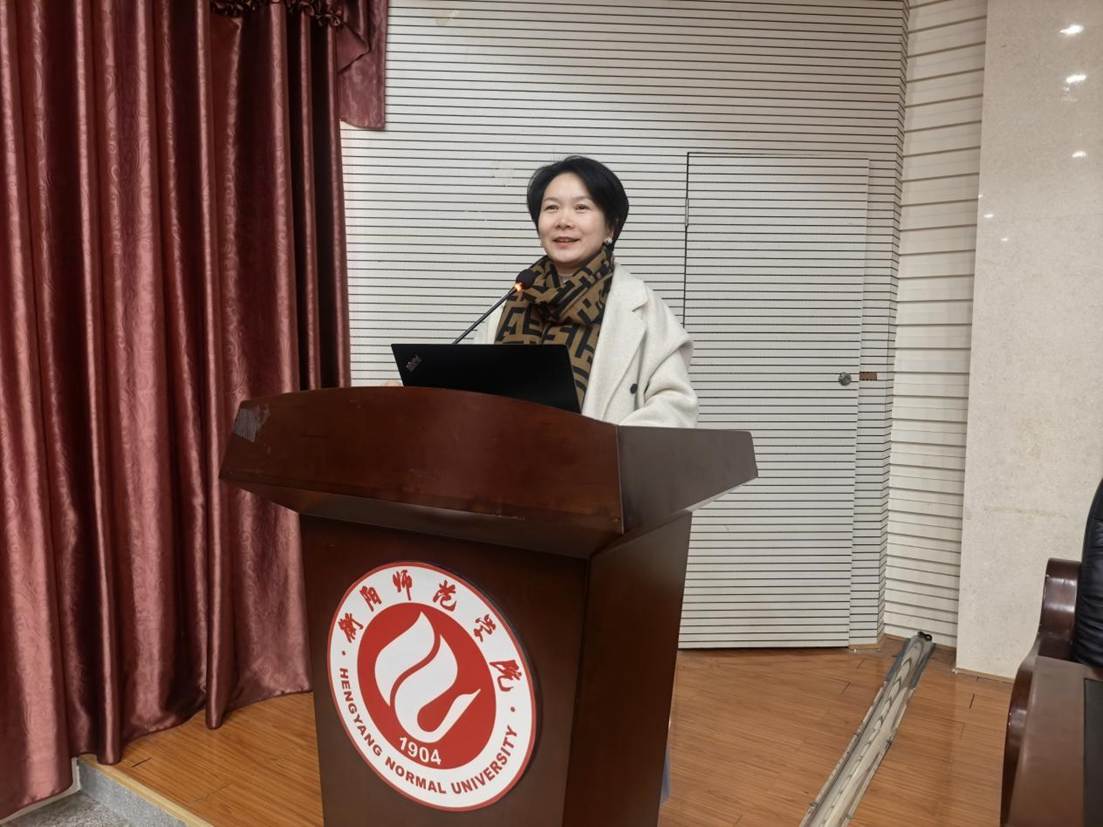 欧阳竹副书记作报告